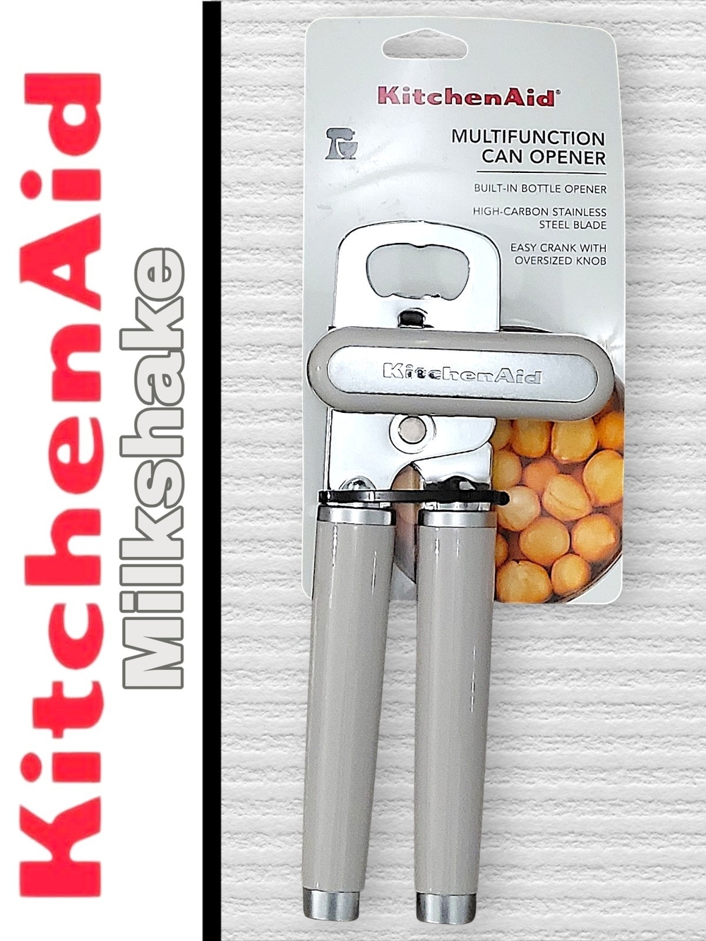 KitchenAid Multifunction Can Opener - Milkshake Color